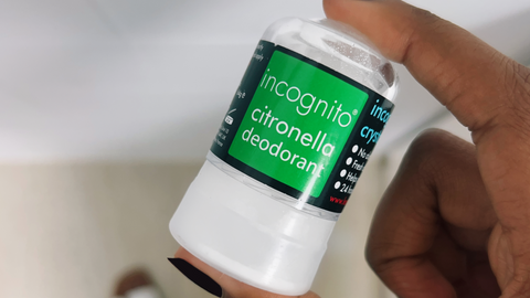 How to Use incognito’s Natural Crystal Deodorant