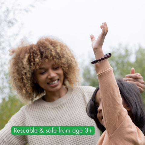 NEW Long-Lasting Wooden Insect Repellent Bracelet