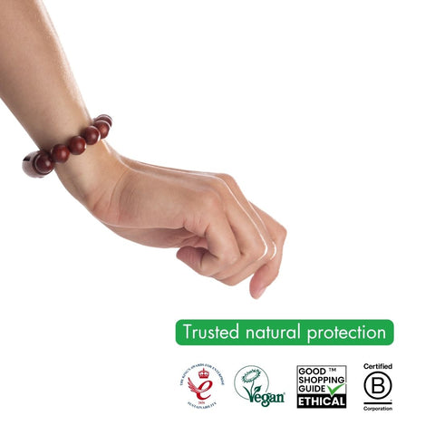 NEW Long-Lasting Wooden Insect Repellent Bracelet