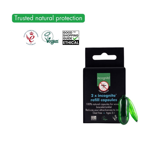 NEW Refill Capsule Pack for Insect Repellent Bracelet & Necklace