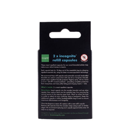 NEW Refill Capsule Pack for Insect Repellent Bracelet & Necklace