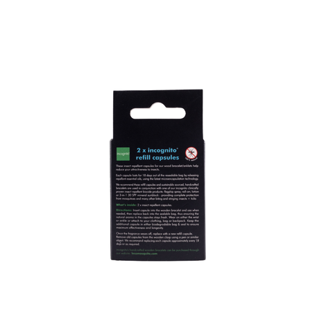 NEW Refill Capsule Pack for Insect Repellent Bracelet & Necklace