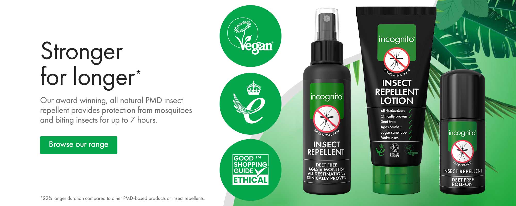 Incognito Stronger for Longer Natural Insect Spray