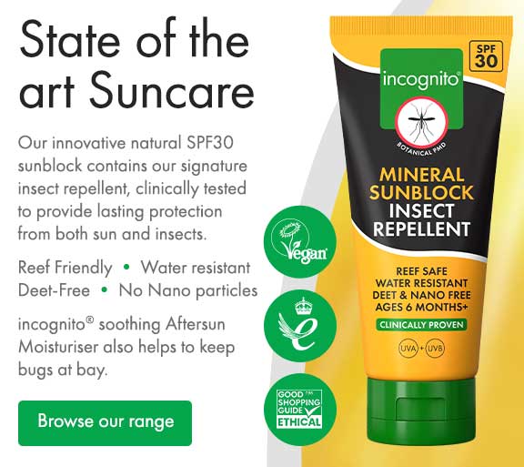Incognito - State of the art Sun cream Insect Repellent