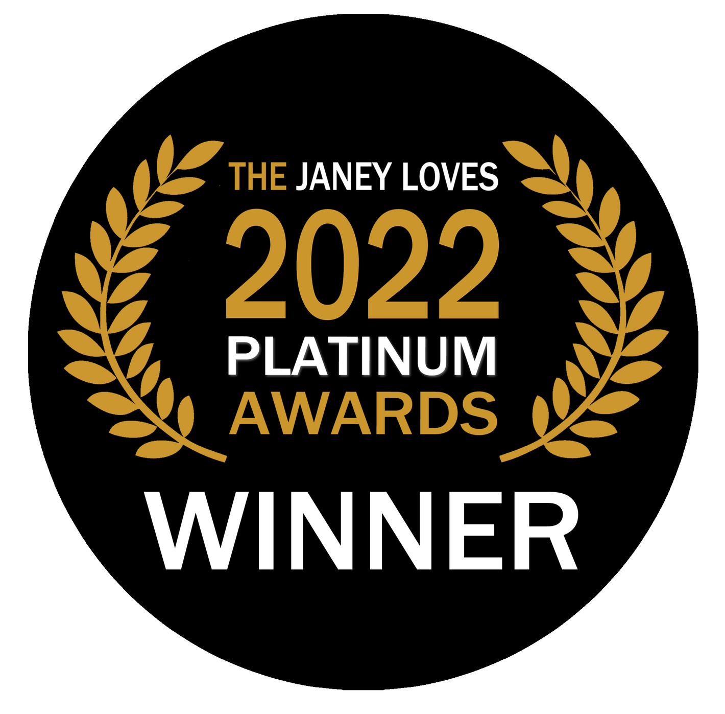 Incognito has been awarded with the Janey Loves Platinum Winner for 2022